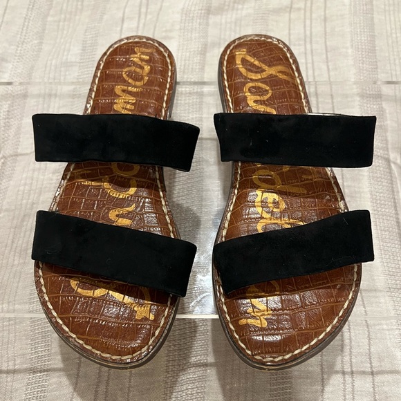 3 pairs of sandals, sz 7. Good condition. Franco Sarto, Sam Edelman, Caslon - Picture 1 of 5